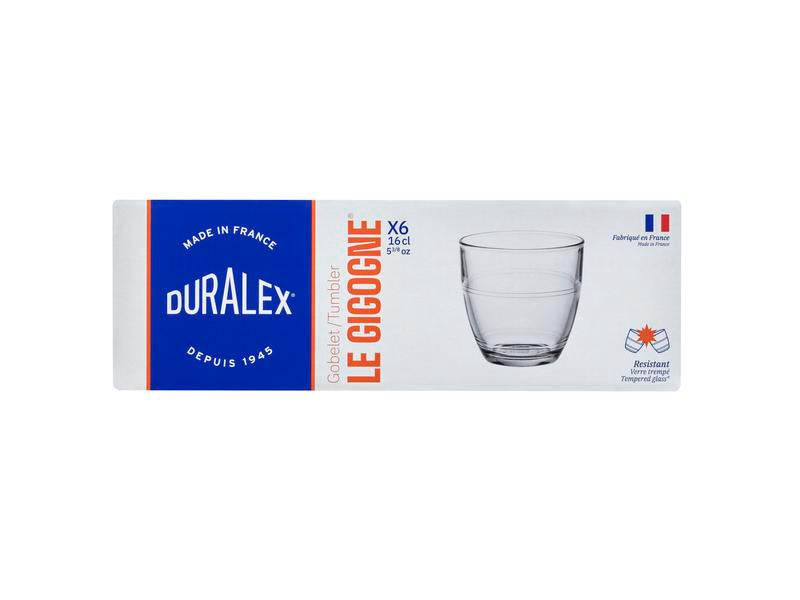 Duralex Gigogne Tumbler 160ml - Set 6