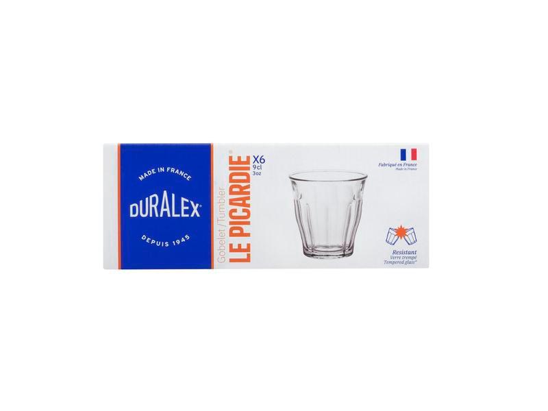 Duralex Picardie Tumbler  90ml - Set 6