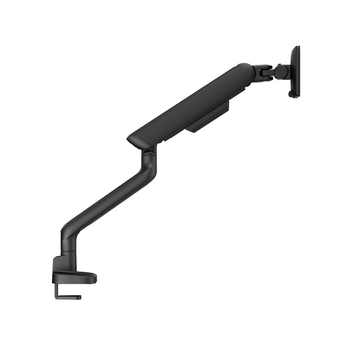 Brateck 17"-35" Elite Single Screen Mechanical Spring Monitor Arm. Max Load 11Kgs, Black