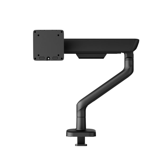 Brateck 17"-35" Elite Single Screen Mechanical Spring Monitor Arm. Max Load 11Kgs, Black