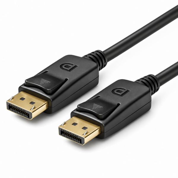 DYNAMIX 7.5m DisplayPort v1.2 Cable w/ Gold Shell Connectors DDC Compliant 4K60hz