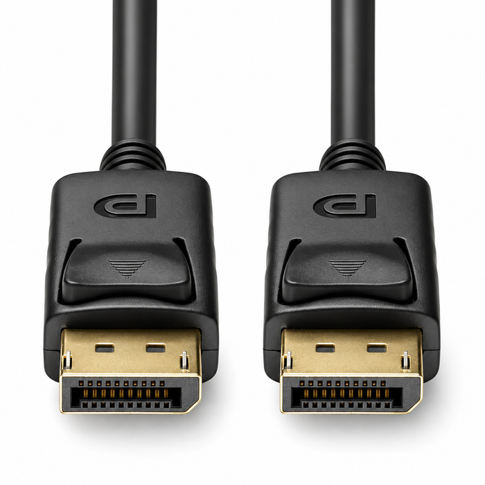 DYNAMIX 7.5m DisplayPort v1.2 Cable w/ Gold Shell Connectors DDC Compliant 4K60hz