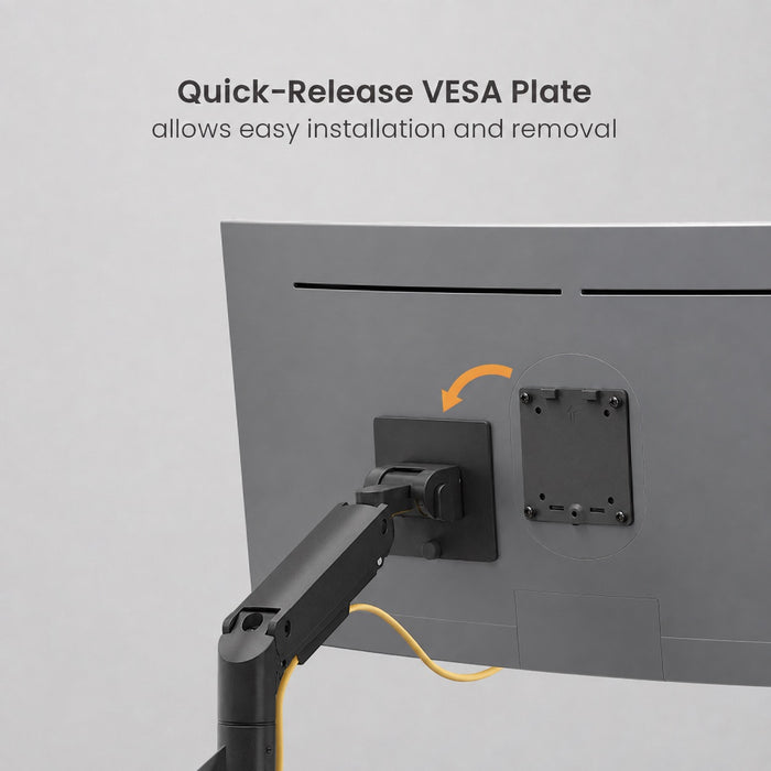 Brateck 17"-37" Heavy-Duty Dual Monitor Bracket (2x 20KGs)