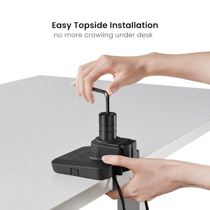 Brateck 17"-37" Heavy-Duty Dual Monitor Bracket (2x 20KGs)