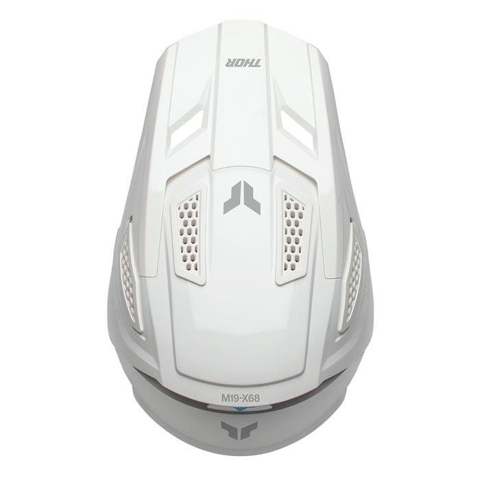 Helmet S25 Thor Mx Fleet Whiteout Large