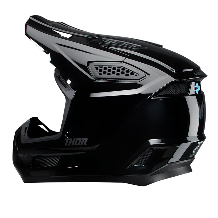 Helmet S27 Thor Mx Fleet Blackout Gloss Black Xl