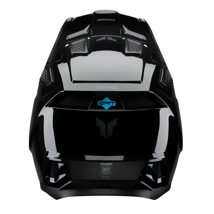 Helmet S27 Thor Mx Fleet Blackout Gloss Black Xl