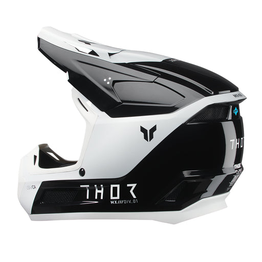 Helmet S25 Thor Mx Fleet Storm Black/White Youth Small