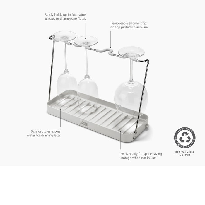 Joseph Joseph DrySmart Wine Glass Drying Rack