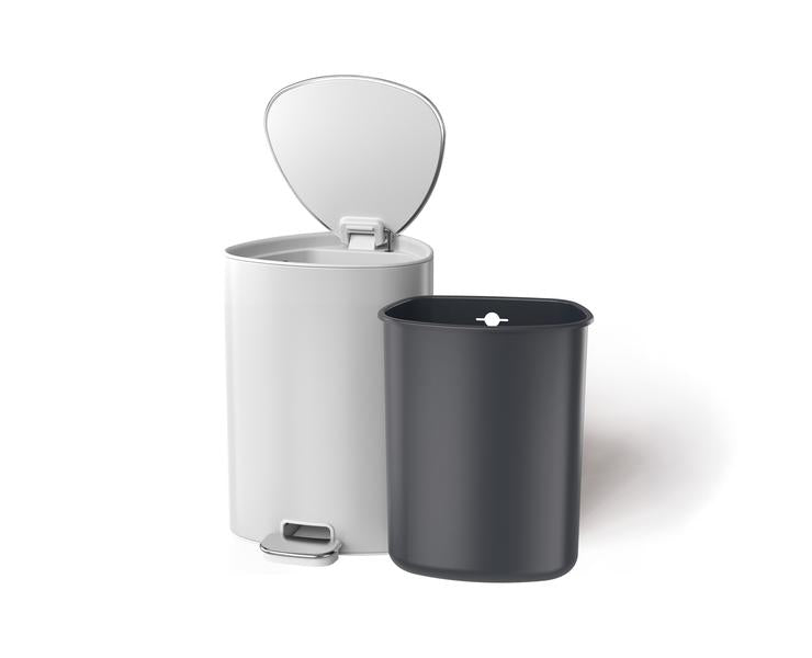 Joseph Joseph EasyStore 5L Bathroom Bin - Gloss White