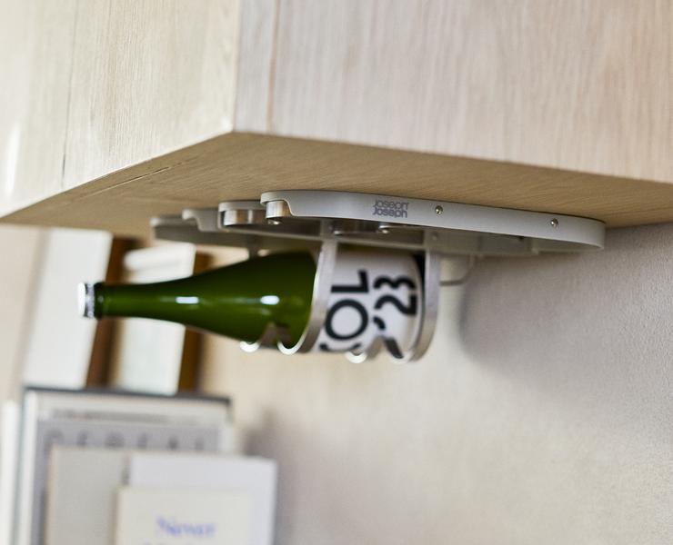 Joseph Joseph Cradle Folding Wine Bottle Storage