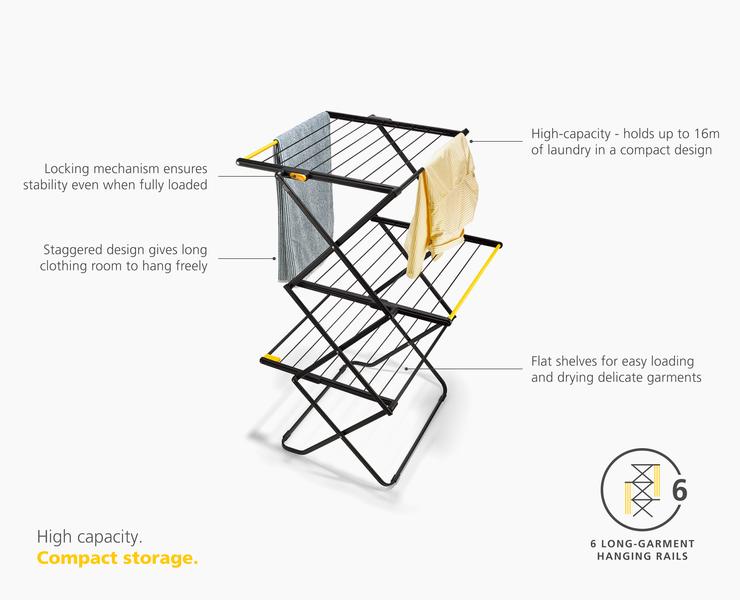 Joseph Joseph AirFrame 3-tier Clothes Airer Dryer