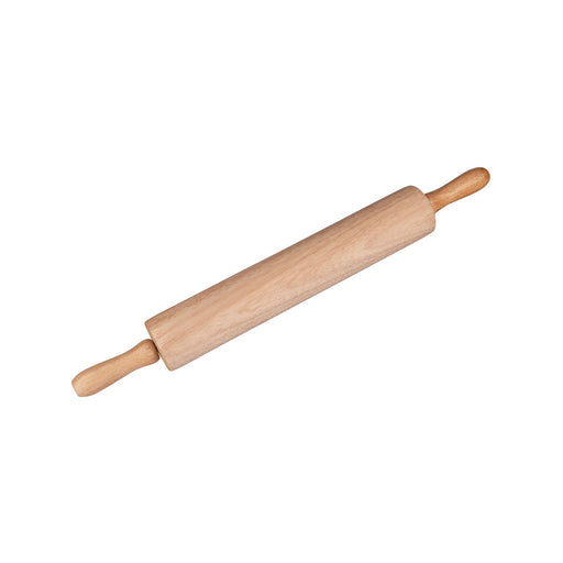 Chef Inox Wood Rolling Pin With Ball Bearings – 380x70mm