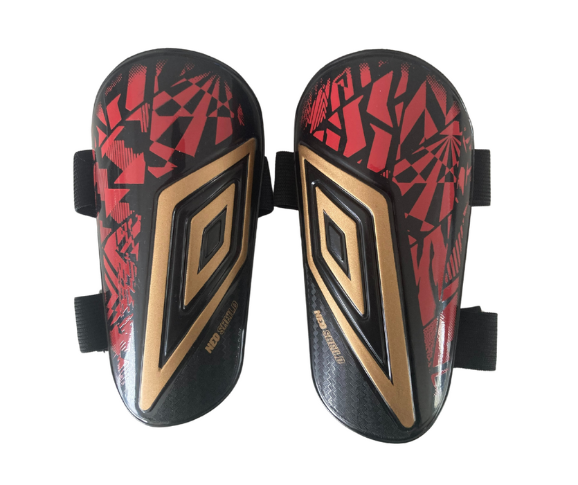 Umbro Neo Shield Guard w/ Calf Straps - JNR - M / Medium