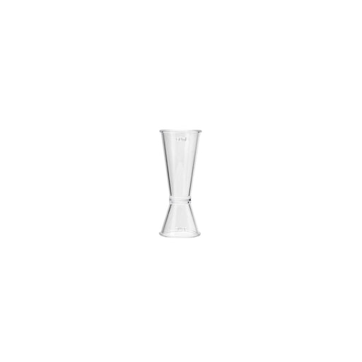 Tru-Pour Japanese Jigger Polycarbonate Shot 30/60ml 12pk