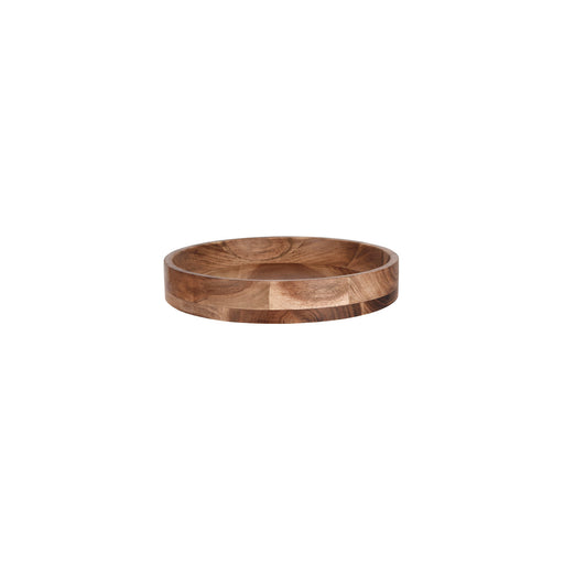 Chef Inox Serve Natural Acacia Round Display Platter 305x50mm