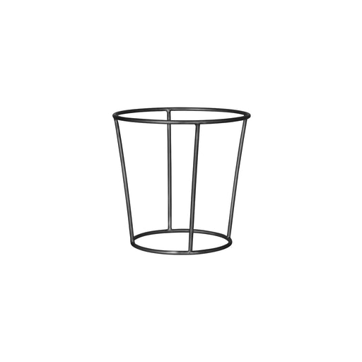 Chef Inox Round Riser Stainless Steel 150x200x190mm Matt Black