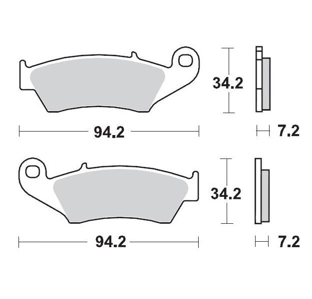 Brake Pads Front Moto Master Racing Gp Aprilia Beta Gas Gas Honda Yamaha Suzuki