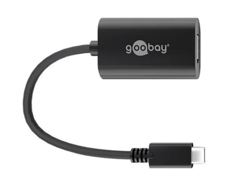 Goobay USB-C DispPort adapt (4k 60 Hz) black 0.2m - LX2001 - Homewares, Outdoor, Phone Accessories, Cases, Speakers, Headphones + More -