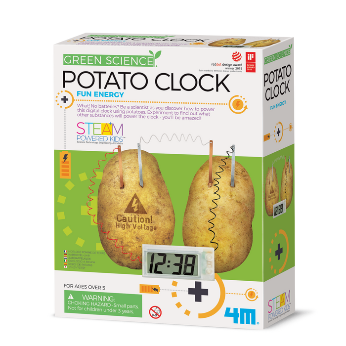 4M Potato Clock