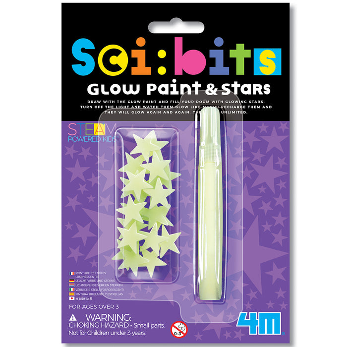 4M Sci:Bits Glow Paint & Star