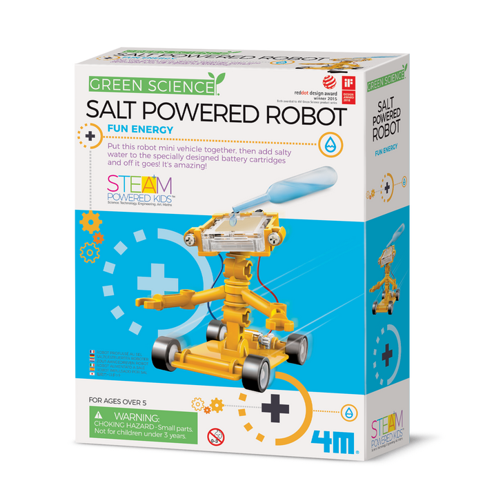 4M Salt-Powered Robot