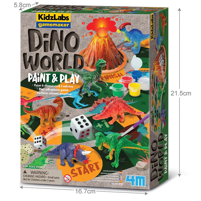 Dino World Paint & Play - LX2001 - Homewares, Outdoor, Phone Accessories, Cases, Speakers, Headphones + More -