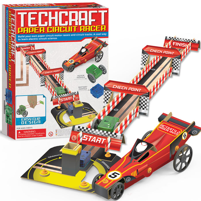 Techcraft Paper Circuit Racer