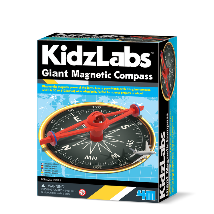 4M Giant Magnetic Compass