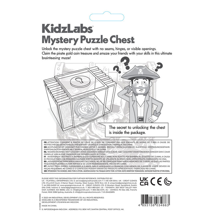 4M Mystery Puzzle Chest
