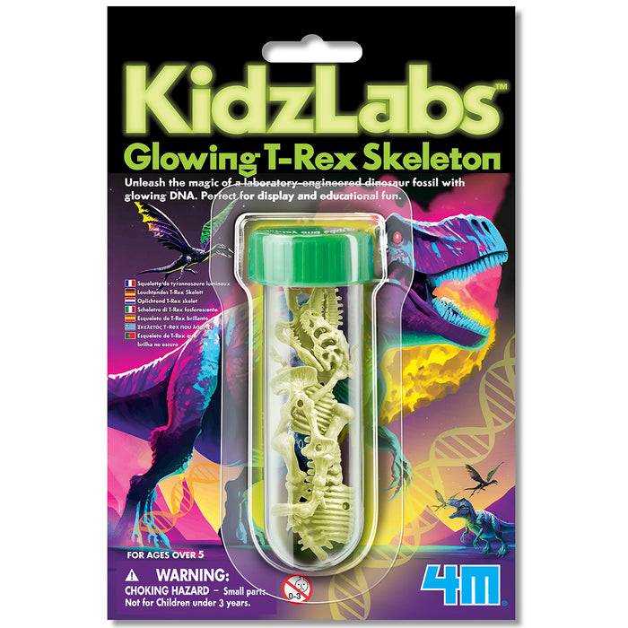 4M Glowing T-Rex Skeleton