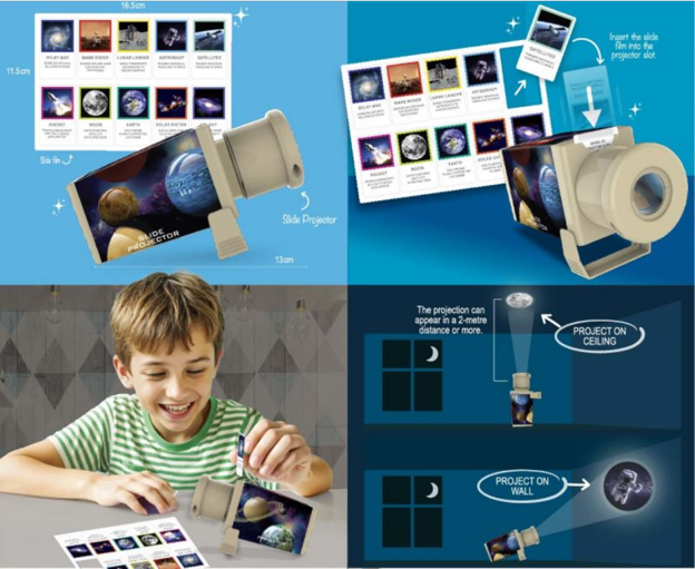 4M Kidz Labs Slide Projector - Space