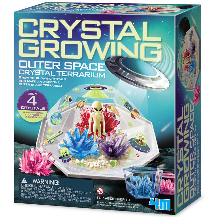 4M Outer Space Crystal Terrarium
