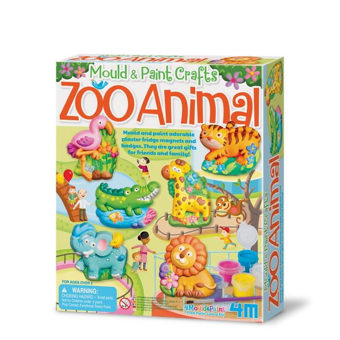 Mould & Paint - Zoo Animal - LX2001 - Homewares, Outdoor, Phone Accessories, Cases, Speakers, Headphones + More -
