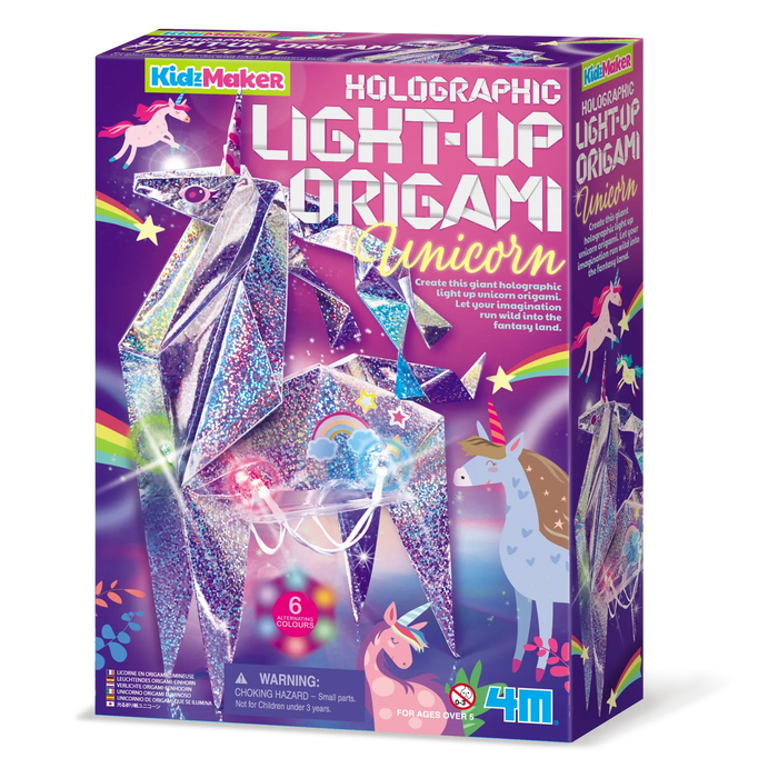 Light Up Origami Unicorn - LX2001 - Homewares, Outdoor, Phone Accessories, Cases, Speakers, Headphones + More -
