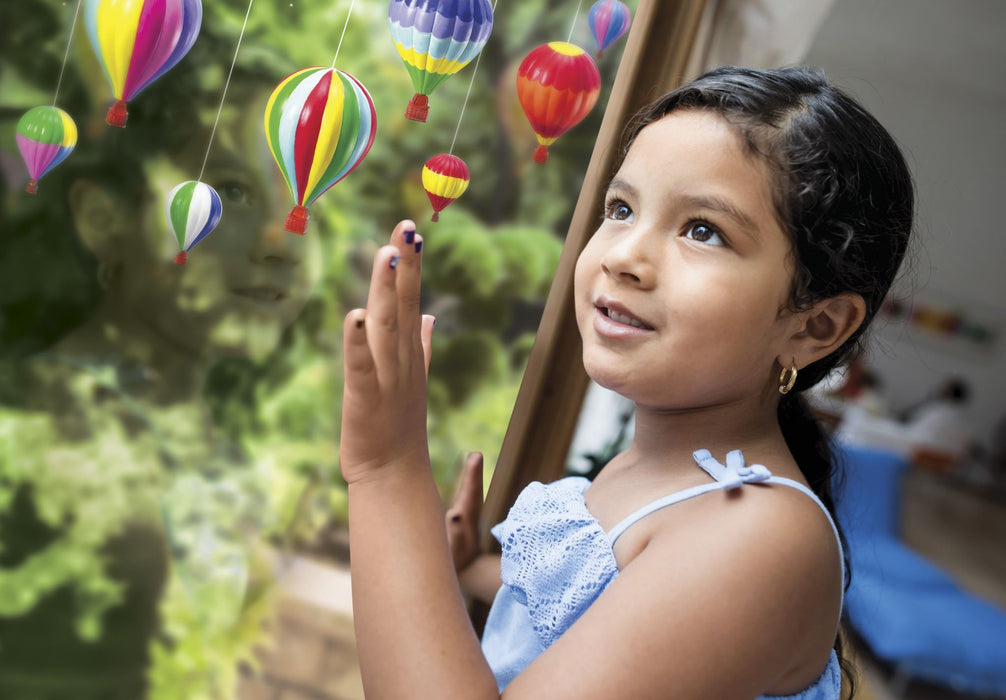 4M Paint Your Own Hot Air Balloons Mobile