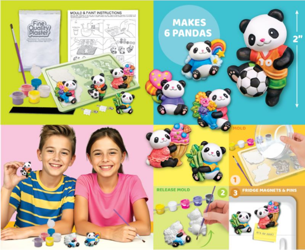 4M Mould & Paint Cute Panda