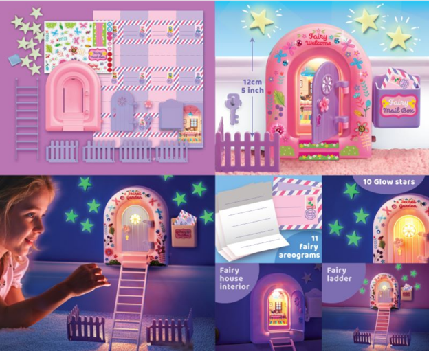 4M KidzMaker Starlit Fairy Door