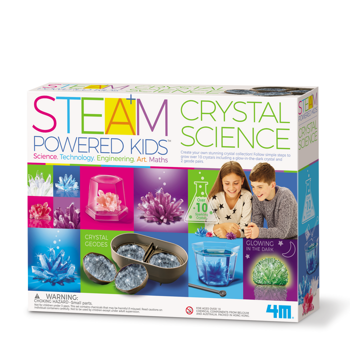 4M STEAM Powered Kids Crystal Science