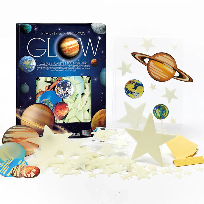 Glow Planets & Super Nova 100pcs in Box - LX2001 - Homewares, Outdoor, Phone Accessories, Cases, Speakers, Headphones + More -