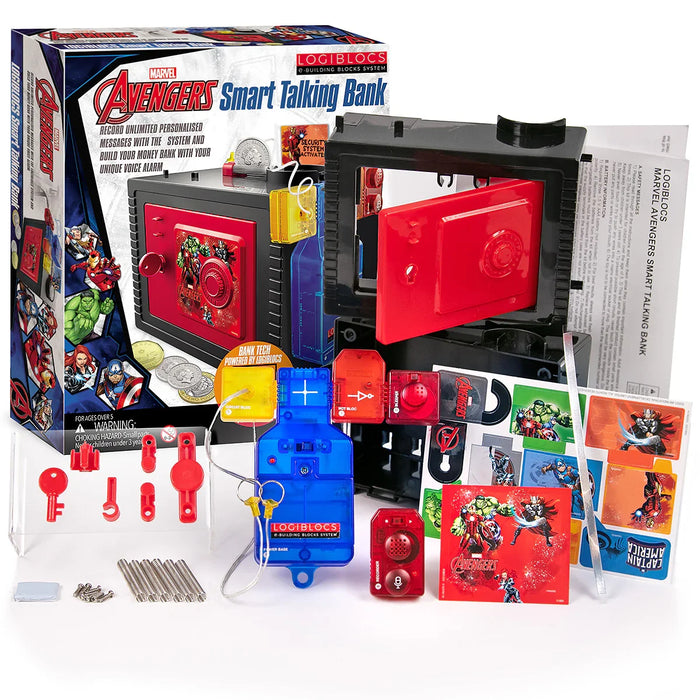 Avengers Logiblocs Smart Talking Bank - LX2001 - Homewares, Outdoor, Phone Accessories, Cases, Speakers, Headphones + More -