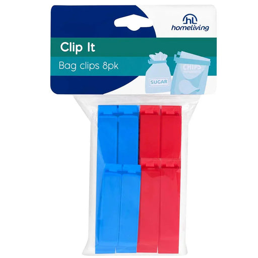 Homeliving Bagclips Pack 8 - LX2001 - Homewares, Outdoor, Phone Accessories, Cases, Speakers, Headphones + More -
