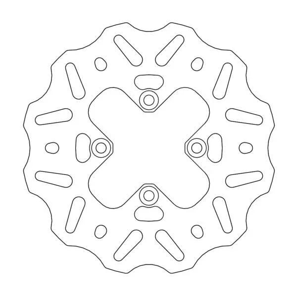 BRAKE DISC MOTO MASTER NITRO REAR HUSQVARNA TC65 17-20 KTM 65SX 00-20 - LX2001 - Homewares, Outdoor, Phone Accessories, Cases, Speakers, Headphones + More -