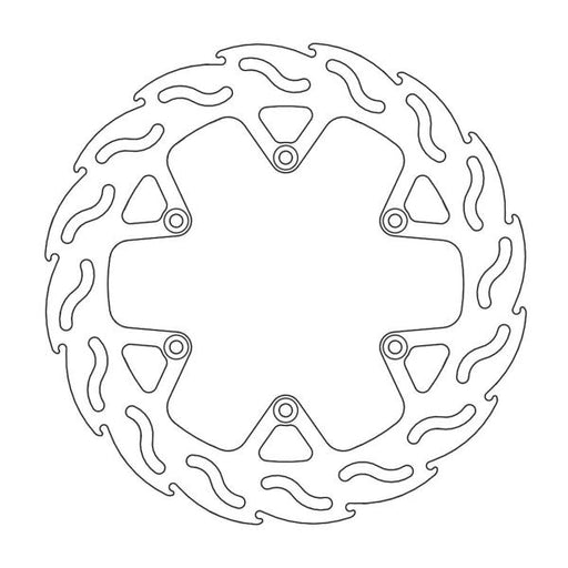 REAR BRAKE DISC MOTO MASTER FLAME YAMAHA YZ250F YZ450FX 2021 YZ450F 20-21