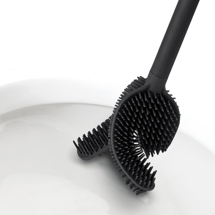 Joseph Joseph Flex 360 Lite Toilet Brush - Black