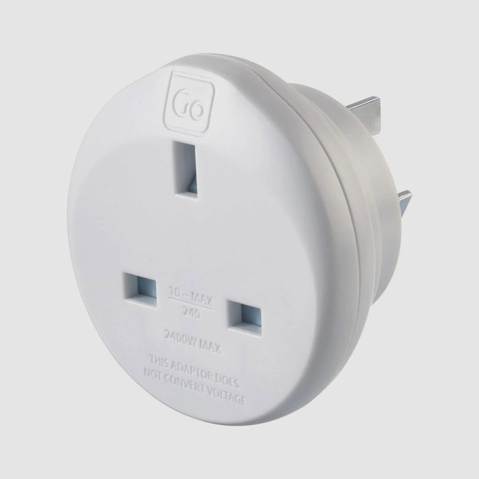 Go Travel Inbound Uk Travel Adaptor (5/100) - LX2001 - Homewares, Outdoor, Phone Accessories, Cases, Speakers, Headphones + More -