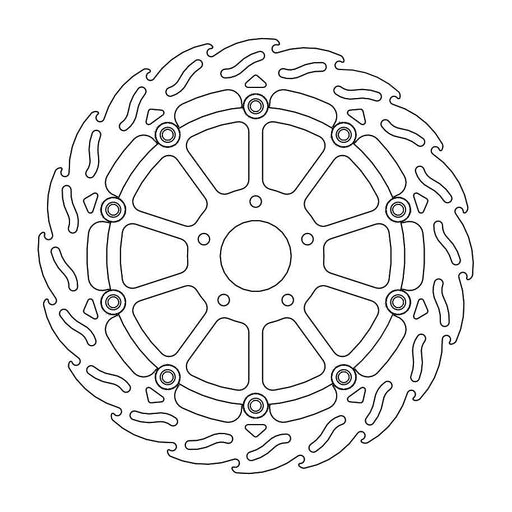 *BRAKE DISC FRONT MOTO MASTER FLAME HUQVARNA KTM