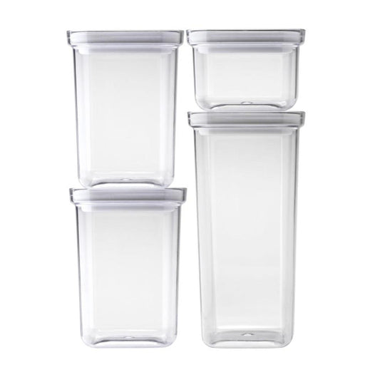 Pyrex Canister Square 4pc Set