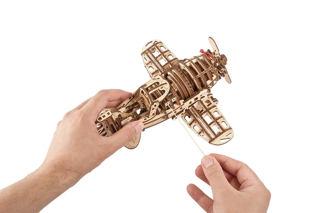 Ugears Mad Hornet Airplane - LX2001 - Homewares, Outdoor, Phone Accessories, Cases, Speakers, Headphones + More -