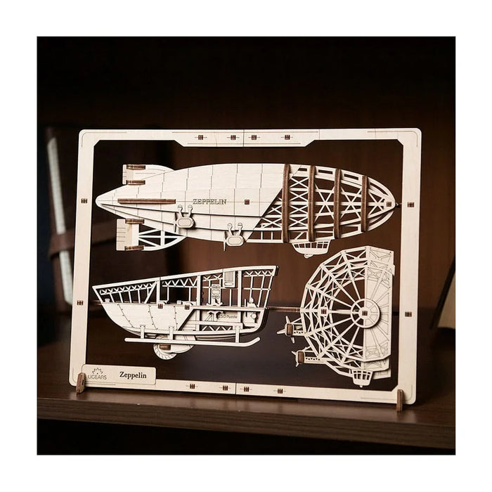 Ugears Zeppelin 2.5D Puzzle - LX2001 - Homewares, Outdoor, Phone Accessories, Cases, Speakers, Headphones + More -